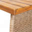 Table de salle à manger d'extérieur en bois d'acacia-301792416