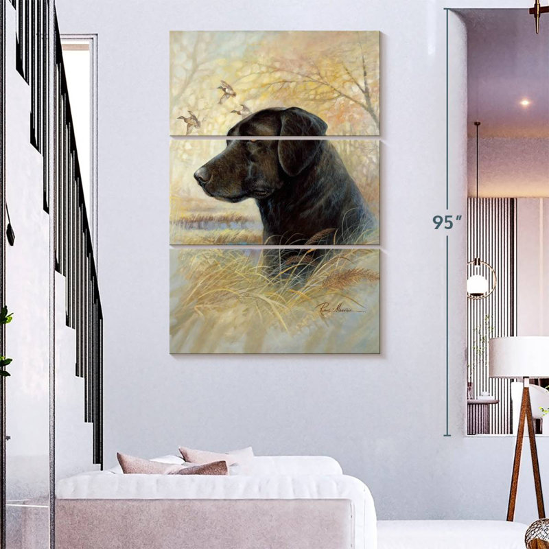 Brampt Devoted Friend, 74" H x 48" W