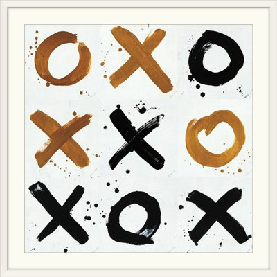 'Tic Tac Toe I-IX by Sydney Edmunds Painting Print