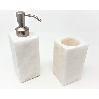 Ensemble d’accessoires de salle de bain 2 pièces en poudre Northampt