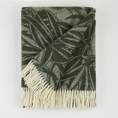 Leaves Throw Blanket