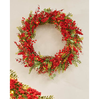 Faux 76cm Wreath