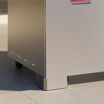 Hestan Stainless Steel Caster Cover