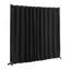 Room Divider, 96×120Inch Portable Panel Room Divider With Wheels Curtain Divider Stand, Room Divider Privacy Screen For Office, Bedroom, Dining Room, Study, Black