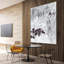 Demi-temps sur toile-92588522