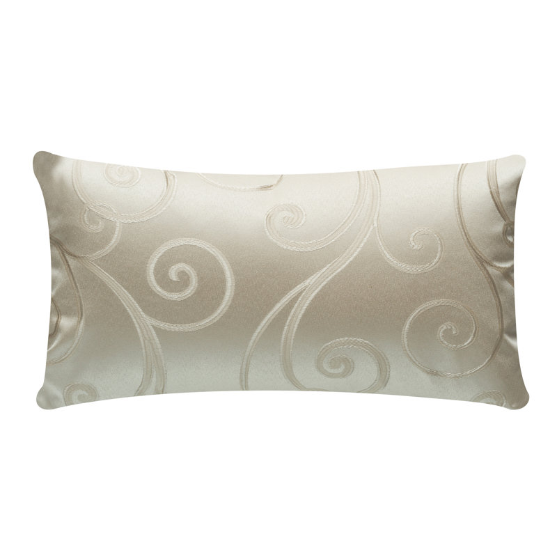 Housse de coussin rectangulaire Enchanted Scrolls, Crème