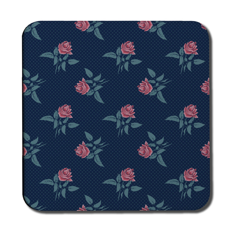 Square 6 Piece Coaster Set