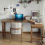 78.74" Light walnut L-Shaped Solid Wood desk-108959860-108959863