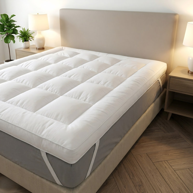 Microfibre Deep Fill 10cm Mattress Topper, Super King (6')