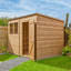 Garden Value Overlap 8 x 6 Pent Shed