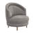 Capri Upholstered Swivel Barrel Chair-60780616-64703554