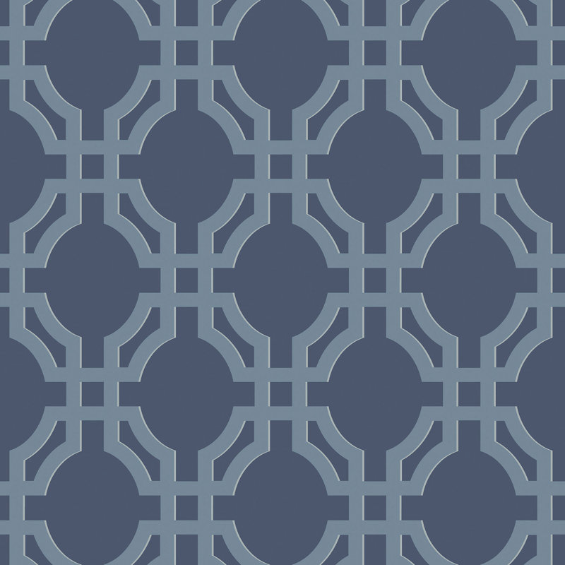 Kasota 10.05m x 53cm Matte Paste the Wall Wallpaper Roll, Blue