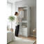 Organisateur de garde-robe autoportant en bois blanc 32 po | Armoire modulaire avec deux tringles de suspension | Idée cadeau