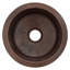 12" Round Hammered Copper Bar Sink w/ 2" Drain Opening-99023275