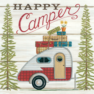 «Happy Camper» par Deb Strain - impression