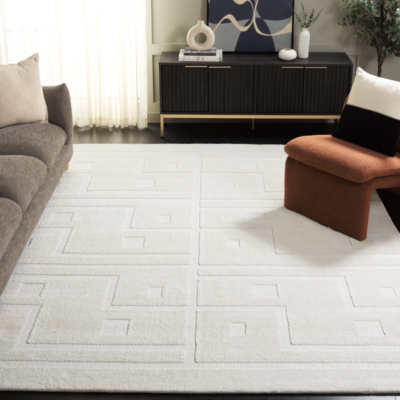 Kirtiman Performance Performance Solid Color Rug, Rectangle 8' x 10'