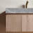 Luxstone Modern Luxury Vanity with Sintered Stone Countertop and Ceramic Basin-118216204