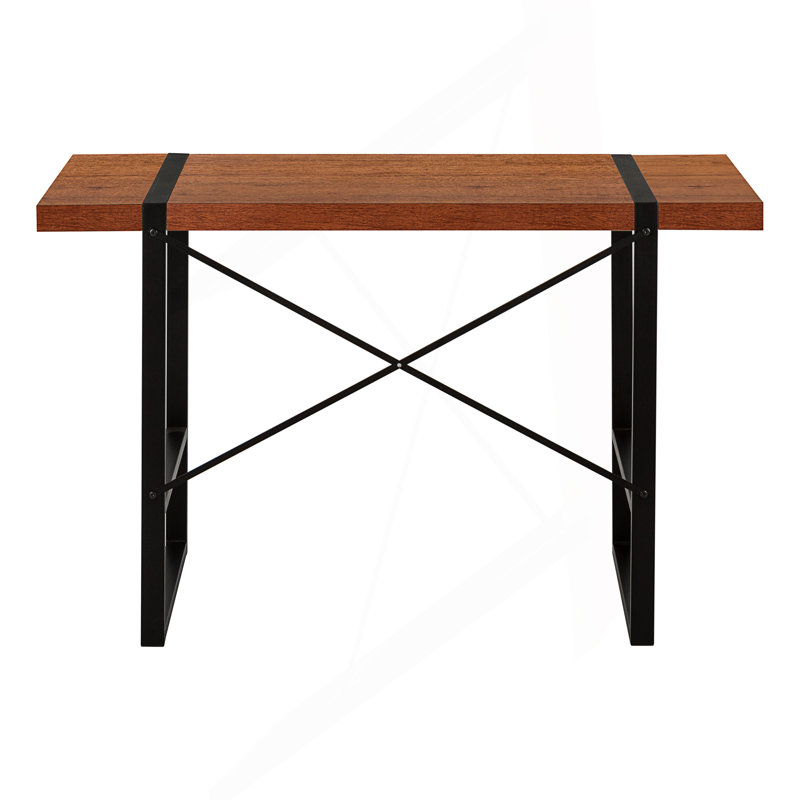 Bureau d'écriture, bureau d'ordinateur pour bureau personnel, Cherry/Black