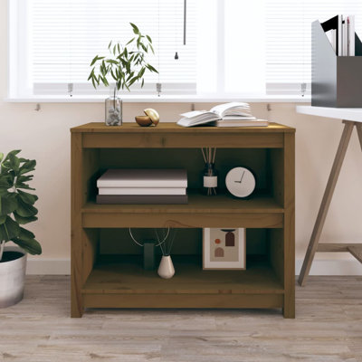 Cleta 68cm H Solid Wood Standard Bookcase