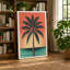 Palm Silhouette Tropical - Wrapped Canvas-1899903832-1899903828