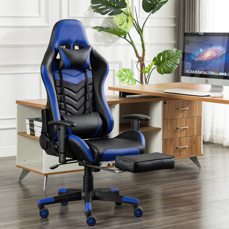 Fauteuil de jeu, Noir/bleu