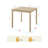 Clover Light Oak Square Counter Height Table