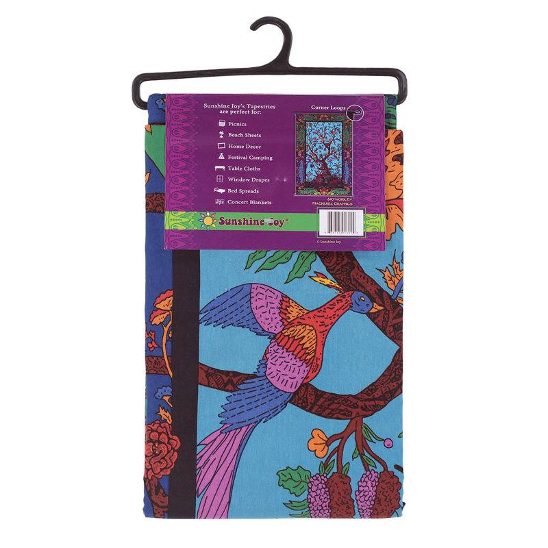 Tapisserie arbre de vie en coton 3d