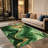 Green Gold Marble carpet-easy to clean, machine-washable, soft and comfortable; suitable for door mats, kitchens, living rooms, bedrooms, corridors, and laundry areas. Easy to clean, durable carpet for home decoration.-1934288677
