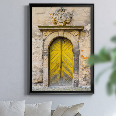 «Moravian Door» par J Paul - reproduction de photo sur toile encadrée