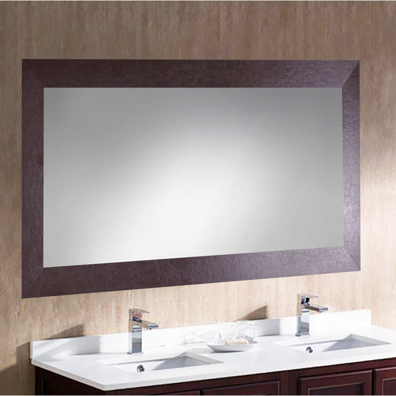 Miroir de salle de bain Armone, H 35,5 po x l 66 po