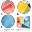 «Pastel colours contrastant Geometric Composition I», ensemble de 5 décorations géométriques abstraites-523897163