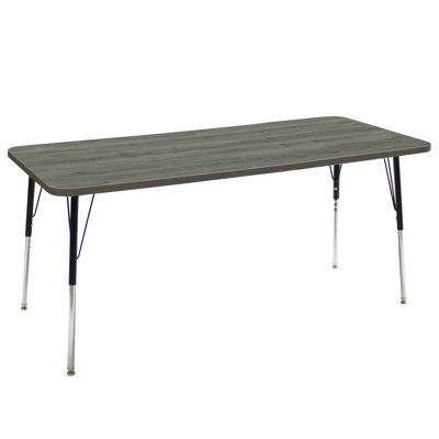Rectangle La Madera Activity Table with Adjustable Legs