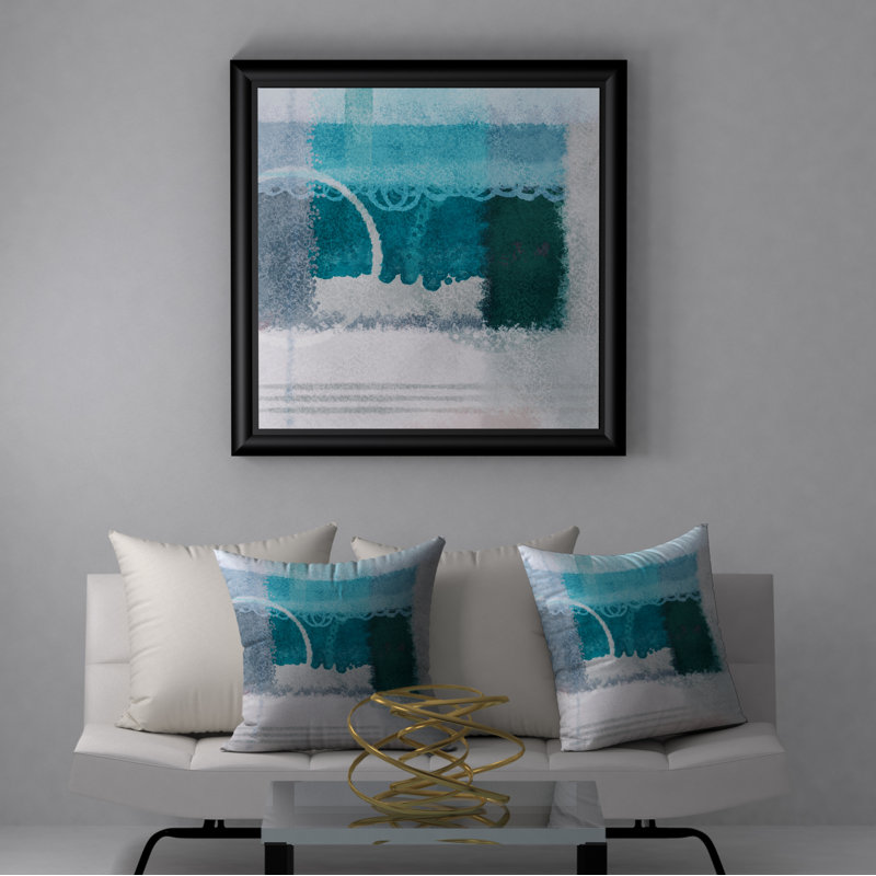 Housse de coussin carrée/insert, 18" x 18"