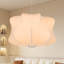Luminaire suspendu blanc minimaliste en tissu pour le salon-1905996750
