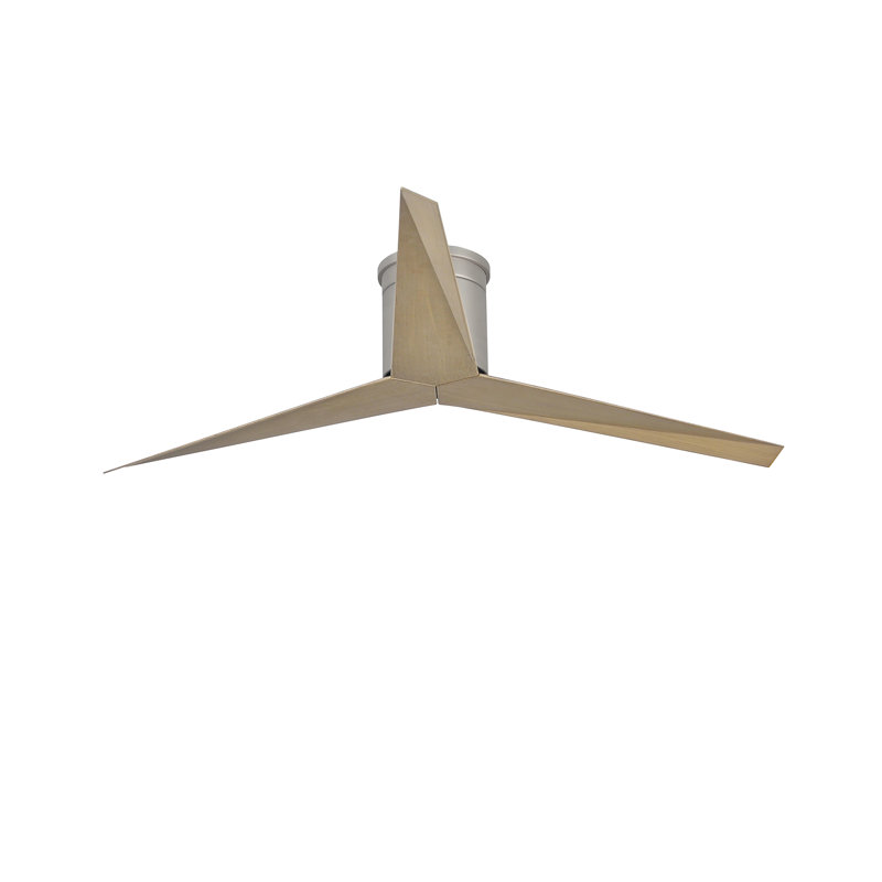 Eliza Ceiling Fan, Gray Ash Tone, Brushed Nickel