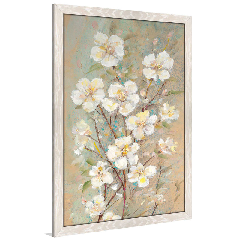 « spring réveiling i », reproduction de peinture à l’huile encadrée, H 51,5 po x l 35,5 po x P 0,75 po