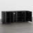 63''W Modern Fluted Sideboard with Adjustable Shelves-126677797