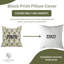 Housse de coussin à motif floral de style bohème Artisan-107282478-107282488-107282464