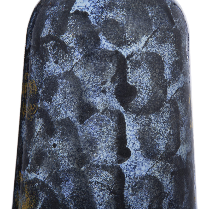 Vase en verre D6.7X10.2 "