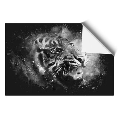 Tiger Paint Splash - Frameless Print