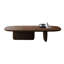 Table basse rectangulaire en bois massif noisette-320374911