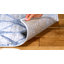 Shellie Geometric Blue Area Rug-477703797