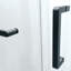 Porte de douche coulissante simple demi-cadre l 56 à 60 po x H 75 po, acier inoxydable 304, verre trempé clair de 5/16 po (8 mm) de style GSCC-125316969