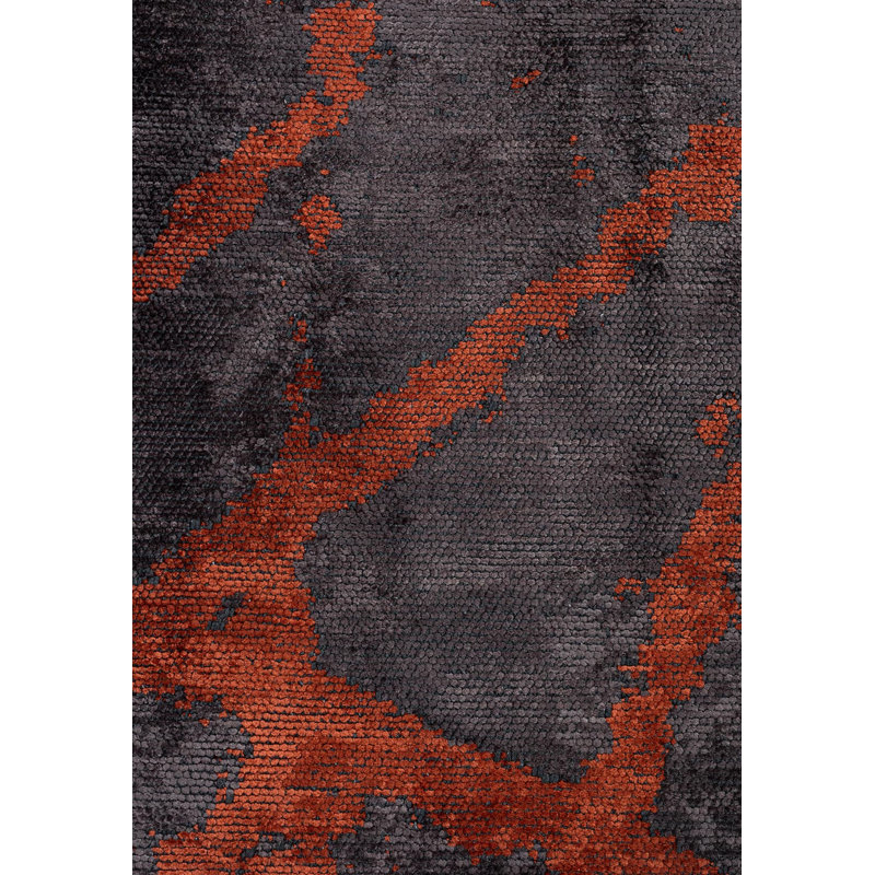 Rapture Abstract Area Rug, Rectangle 6'7" x 8'3"