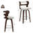 Myrtis Swivel Upholstered Bar Stool (Set of 4) -359474185
