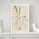 Pressed Lavender Minimalist Vintage Flower Wall Art