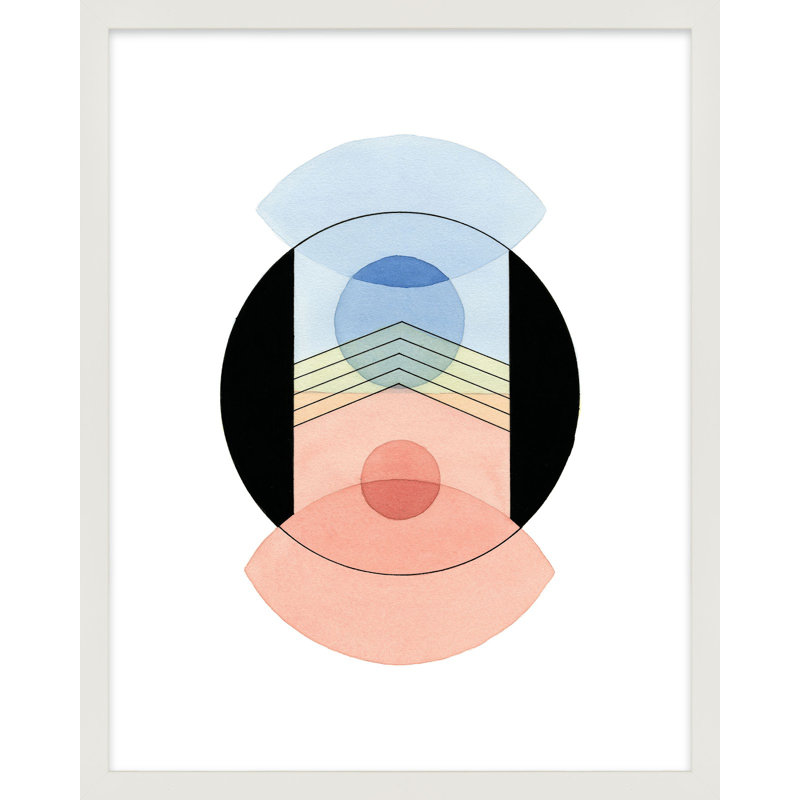 " Acceptance " by Allison Rietta, White Framed, 30" H x 24" W x 1.25" D