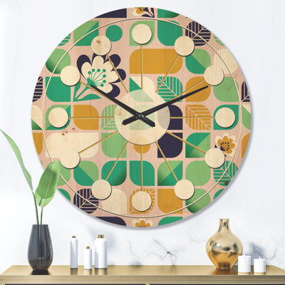 Solid Wood Wall Clock