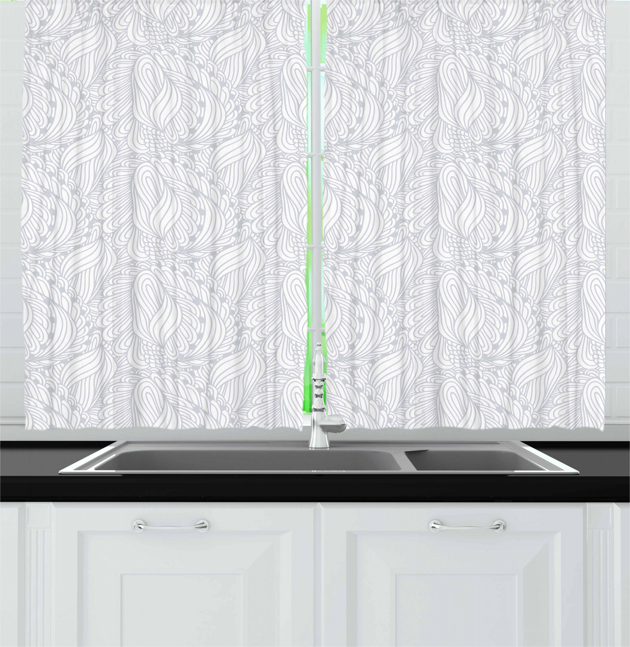 Bless international Kitchen Curtains Kitchen Curtain Wayfair