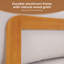 Chaise pivotante en aluminium Yanali